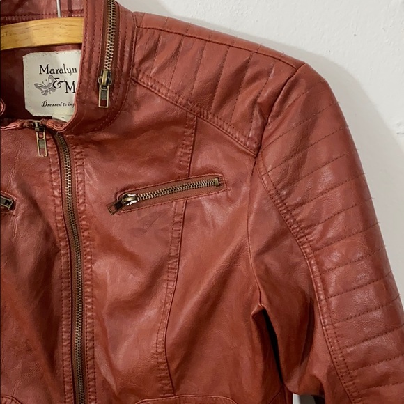 Marilyn & Me Faux Leather Jacket - Picture 5 of 12